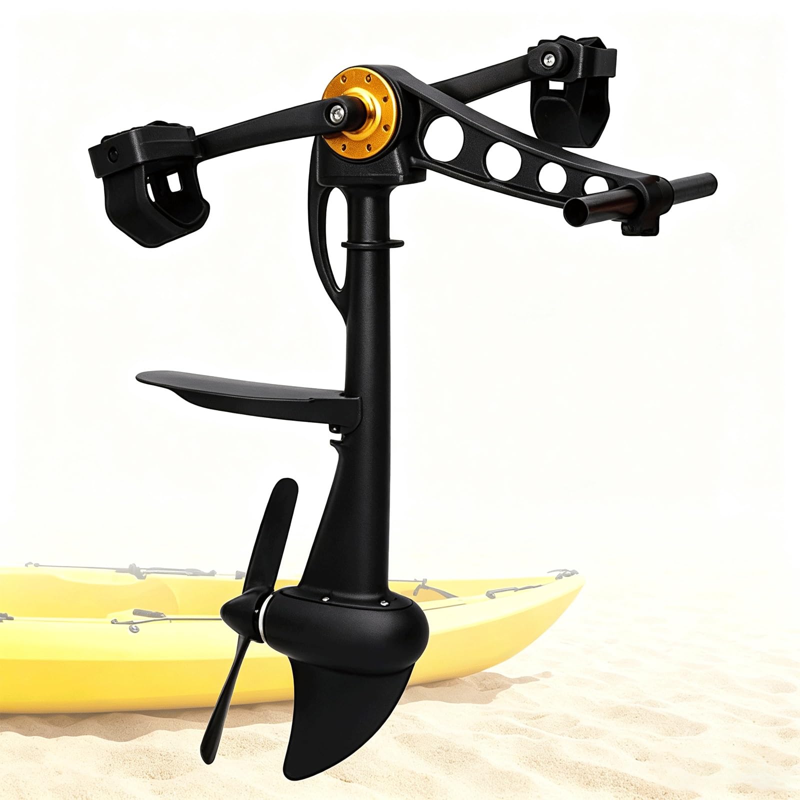 Kit Di Propulsione A Pedali For Kayak, Propulsione For Kayak Tutto In Uno | Con Pedaliera Integrata, Per Battute Di Pesca E Caccia In Mare Aperto Per Adulti