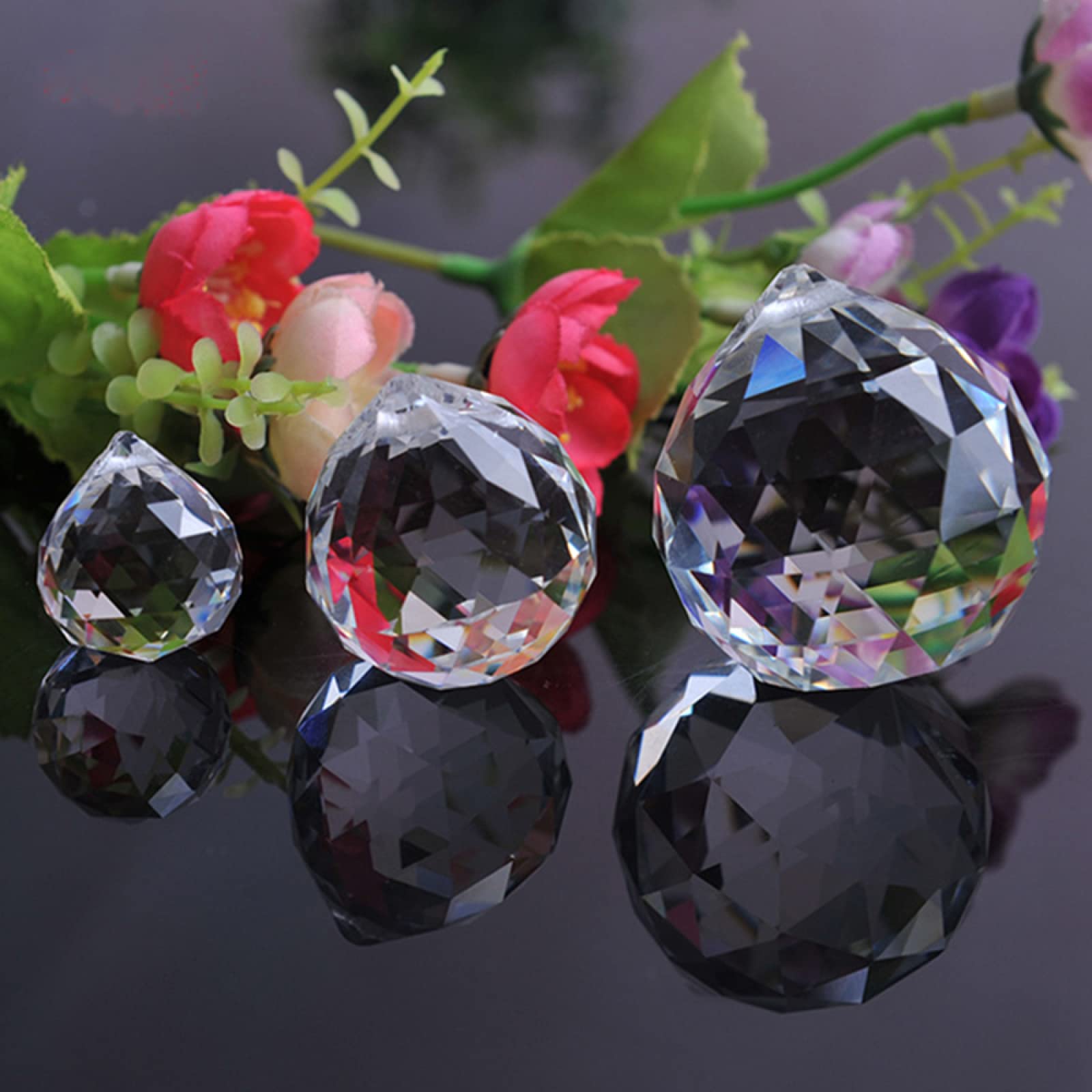Teardrop Crystal, Helder Kristal Teardrop Kroonluchter