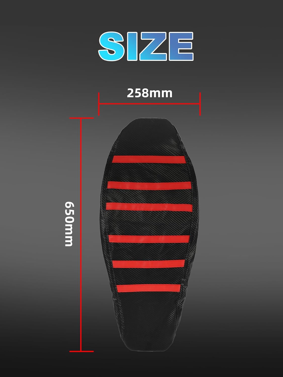 Seat Cover for Navi,Motorcycle Non-Slip Cushion Covers Protector for Navi 110/Navi110 - Red