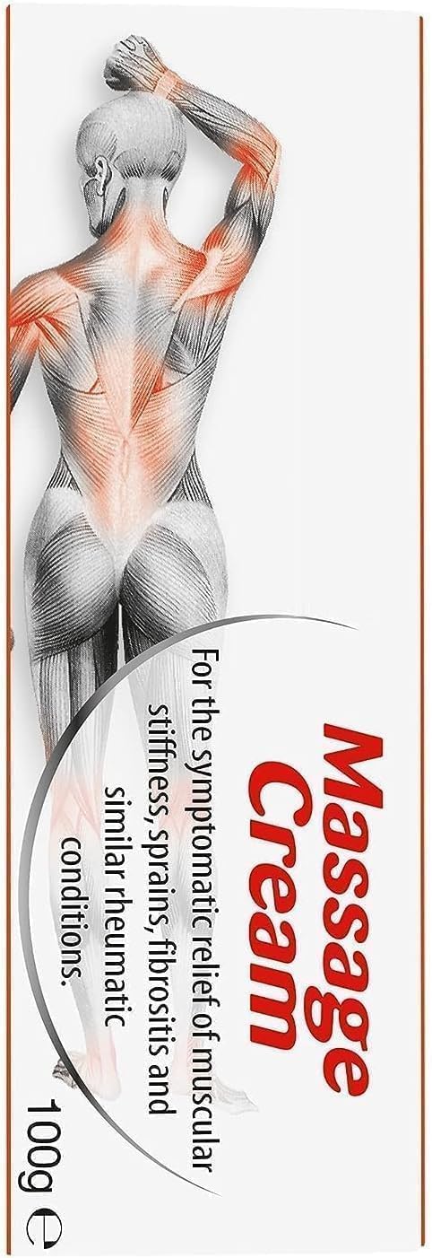 Crema de masaje MM para alivio instantáneo, 100 g