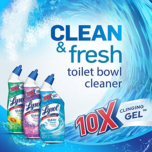 Lysol Power & Fresh Toilet Bowl Cleaner, Forest Rain Scent, 72 Fl. Oz, Pack Of 3 #TOP1