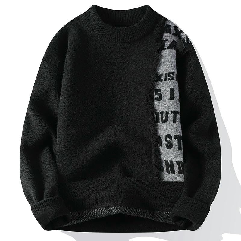 Pull tricot homme col rond aux finitions soignées - 4