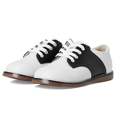 FootMates Cheer 3 (Infant/Toddler/Little Kid) Kids Shoes White/Black