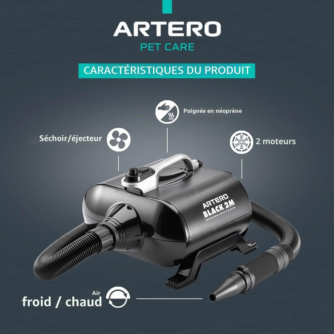 Artero Black 2 Moteurs De Séchage Et De Soufflerie