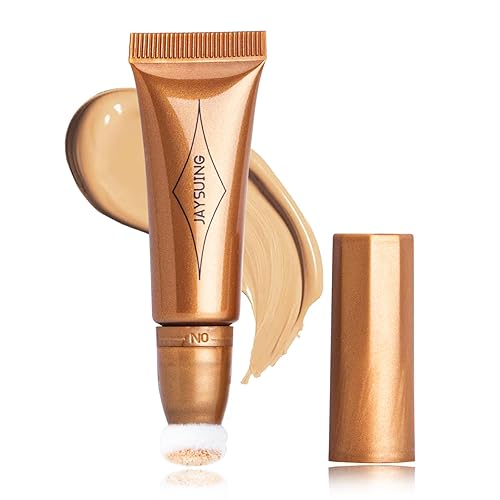 Miniatura 9 de Bronzer Stick Crema Contorno Líquido Varita Resaltador Stick con Aplicador de Cojín Corrector Barra de Contorno de Larga Duración Varita Crema
