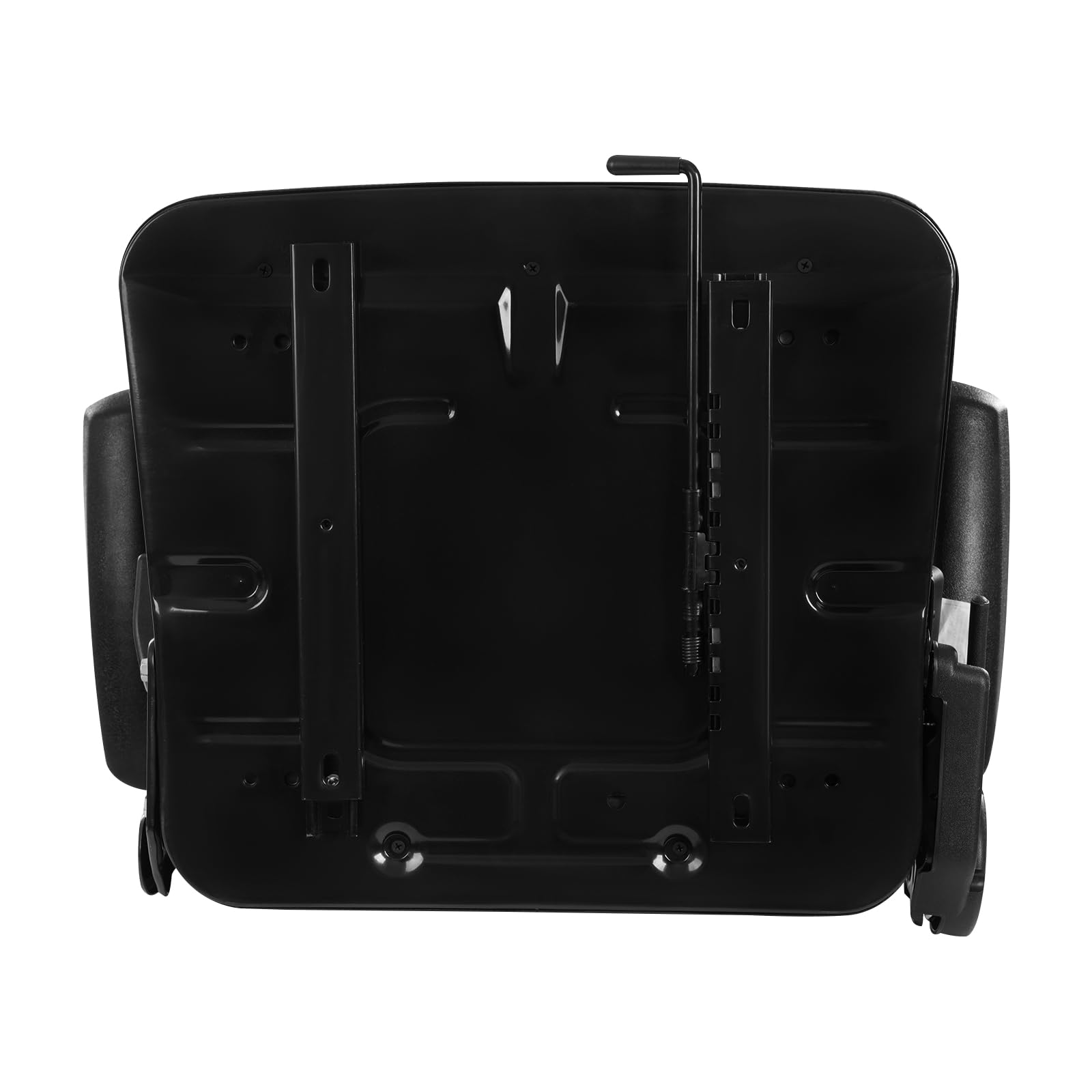 Seggiolino universale per carrello elevatore, sedile trattore con cintura di sicurezza, sedile regolabile in pelle di PVC, sedile del carrello elevatore fino a 100 kg, sedile