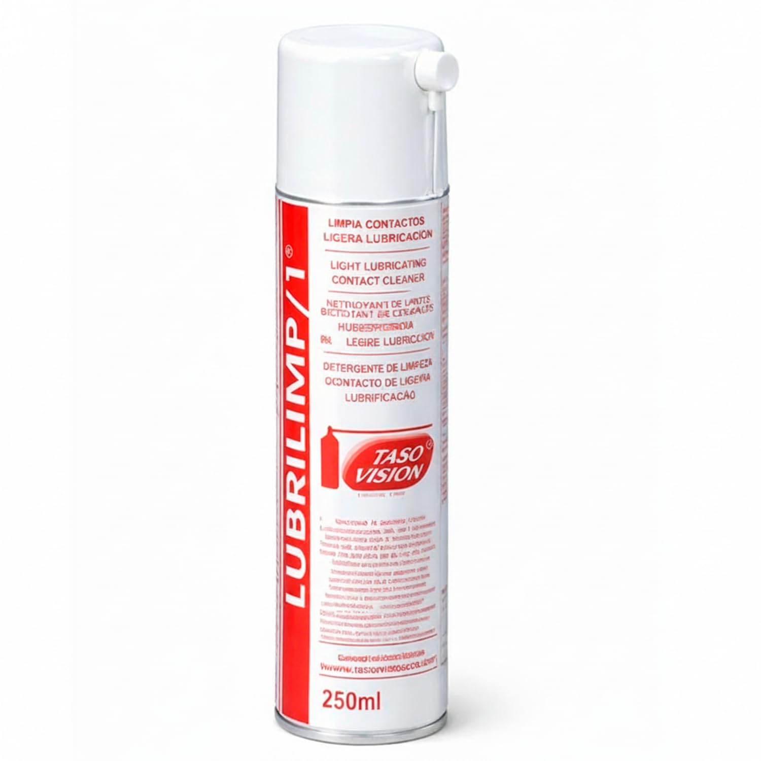 CABLEPELADO Spray Limpia Contactos Profesional 250 ml – Limpieza y Lubricación Ligera para Circuitos y Equipos Electrónicos – Secado Rápido – Lubrilimp (Residuo 1)