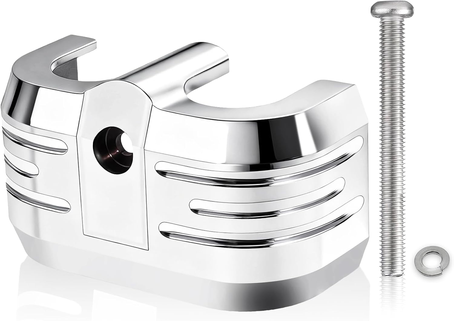 Ignition Coil Cover for Harley Davidson Softail Breakout, Street Bob, Fat Boy, Low Rider ST/Touring Street glide, Road glide, Road king, Electra glide 2018-2025 Engine Milwaukee-8 (Chrome)