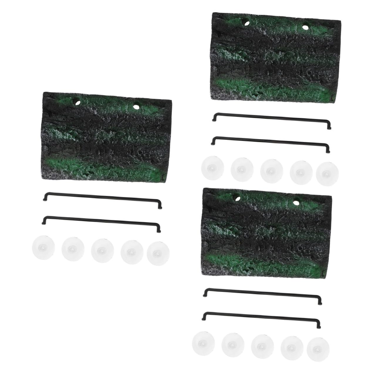 Yardwe 3 Pz Piattaforma di Sollevamento per Tartarughe Piattaforma Decorazioni per acquari petg terrario Tartarughe Accessori Tartarughe d'Acqua Arredamento dell'acquario