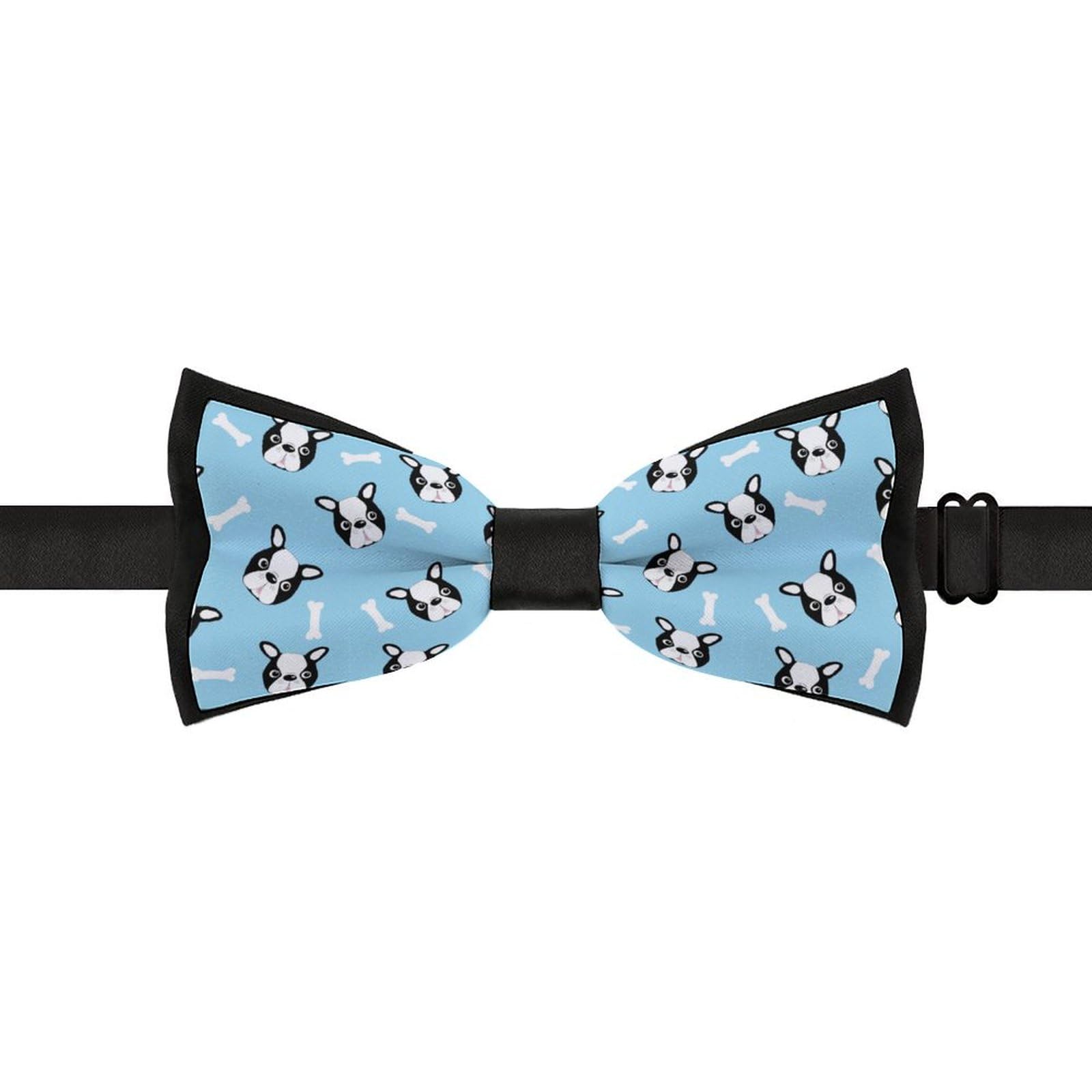 GoasNei Animal of German Shepherd Pattern Bow Tie for Men Adjustable Necktie Funny Tie Neck Ties for Weddings Party
