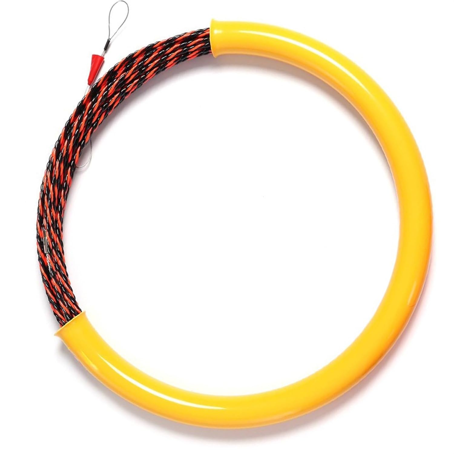 Electrical Wire Fiberglass Cable Tested Wire Pullers, Electrician Guide Device Aid Tool, 15M/30M 5mm Cable Push Puller, Conduit Fish Tape(Color:15M)