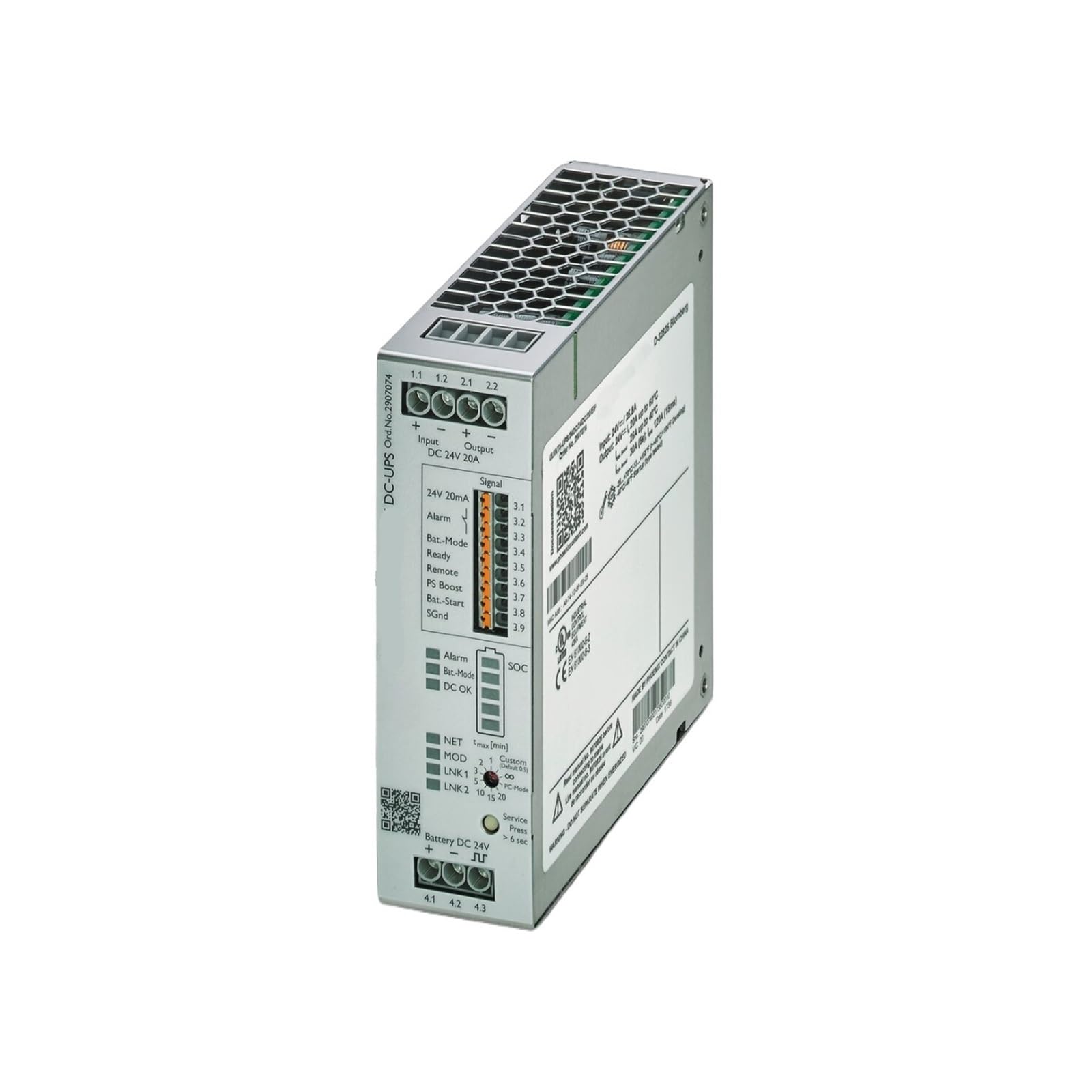 Amazon.co.jp: 2907068 無停電電源 - QUINT4-UPS/24DC/24DC/10/PN