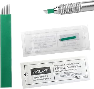 14S 30 agujas de microblading nano 0.006 in -...
