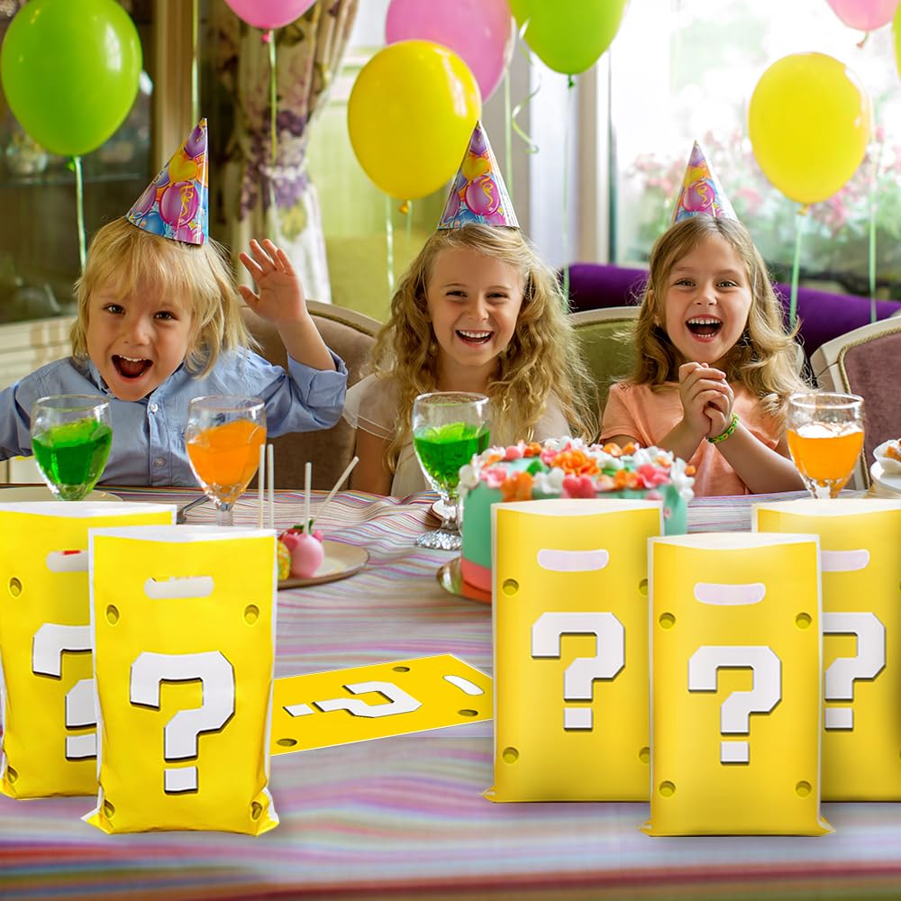 Pijooki 30pcs Mario Party Favors Bags Mario Party Decorations