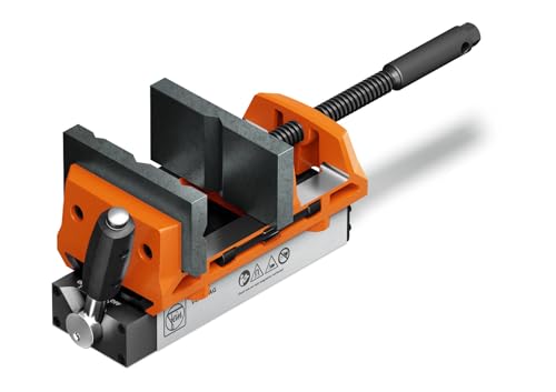 FEIN Set d'étau VersaMAG I Étau magnétique petit et compact avec une ouverture de 108 mm I avec une largeur de Mors de 100 mm