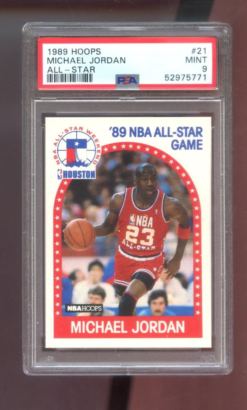 Amazon.com: 1989 HOOPS ALL-STAR #21 MICHAEL JORDAN BULLS HOF PSA 9