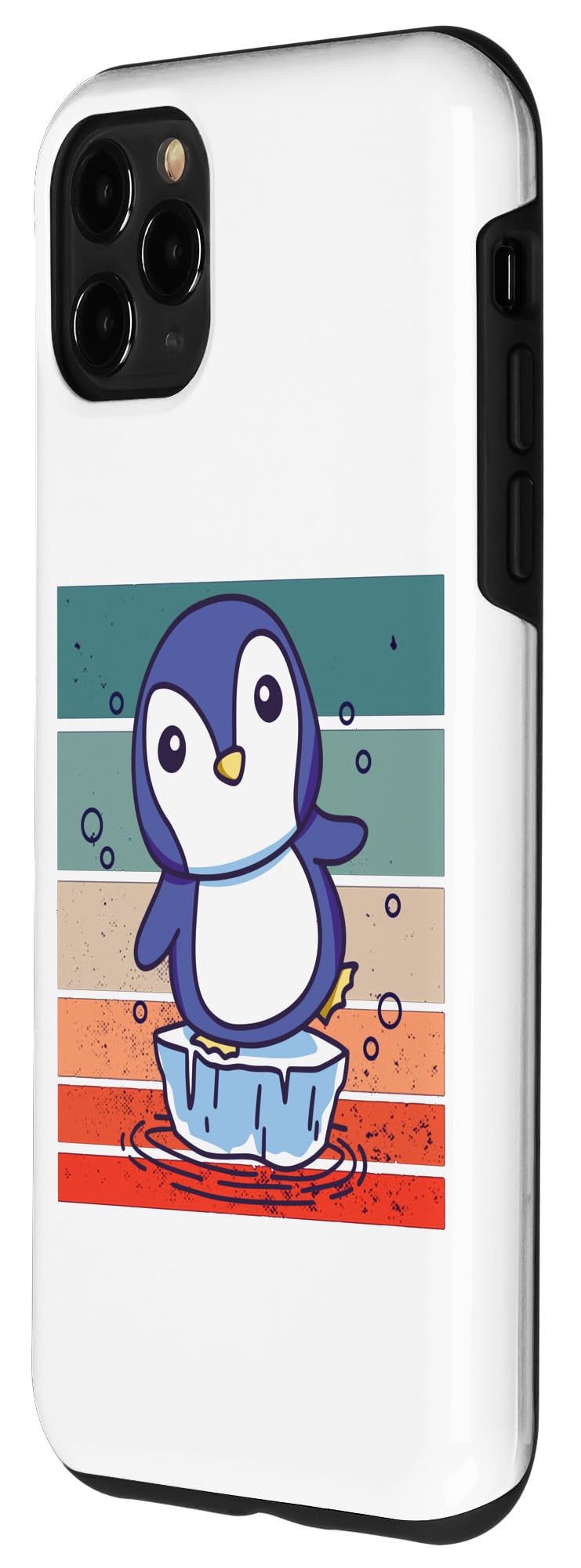 iPhone 11 Pro Max Penguin Cute penguin Melting Climate change Adorable Animal Case - Image 2