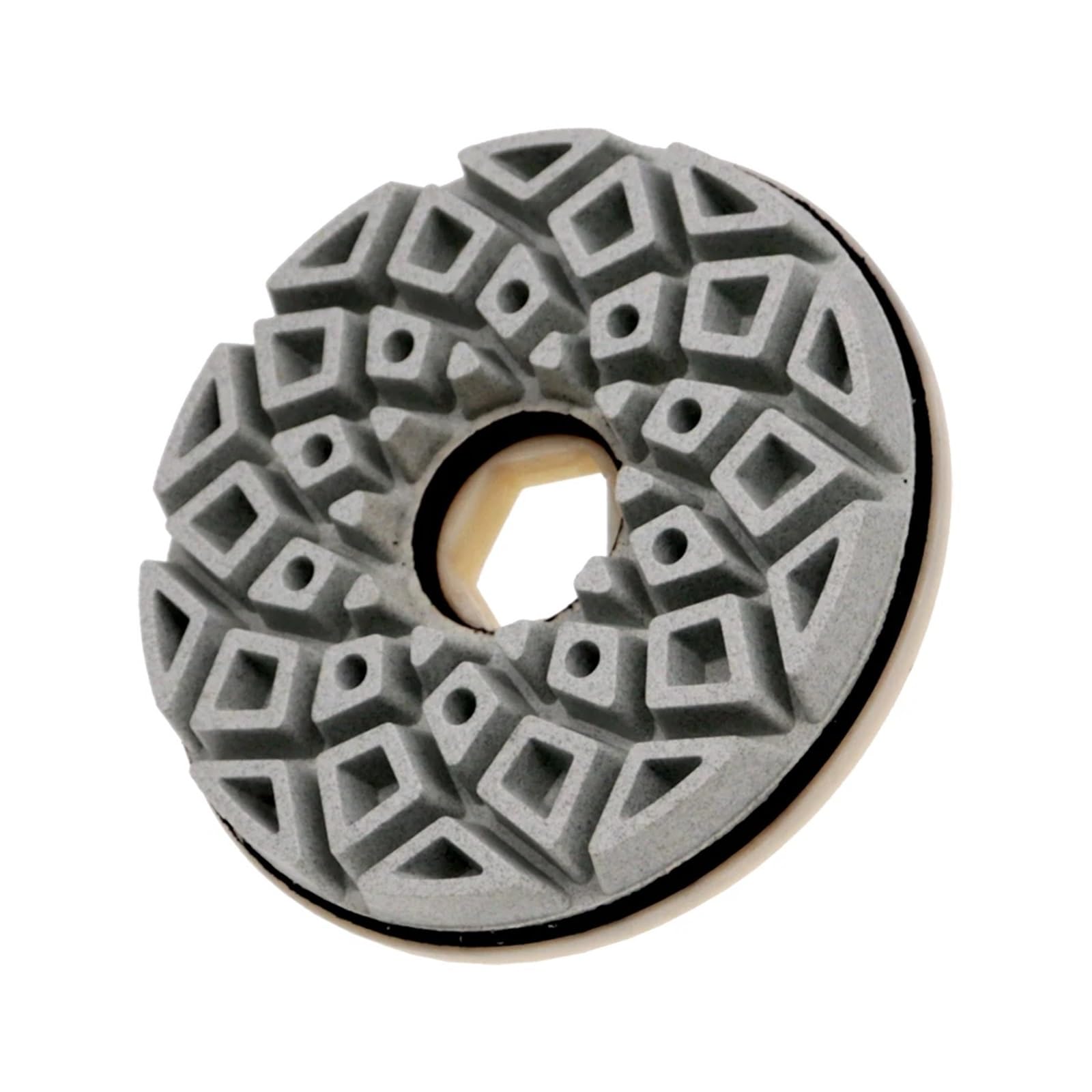 Xuro Almohadilla de pulido con bloqueo en los bordes de Caracol de 6 pulgadas, muela de borde de 150 Mm for máquina automática de mármol, hormigón y granito(1500)