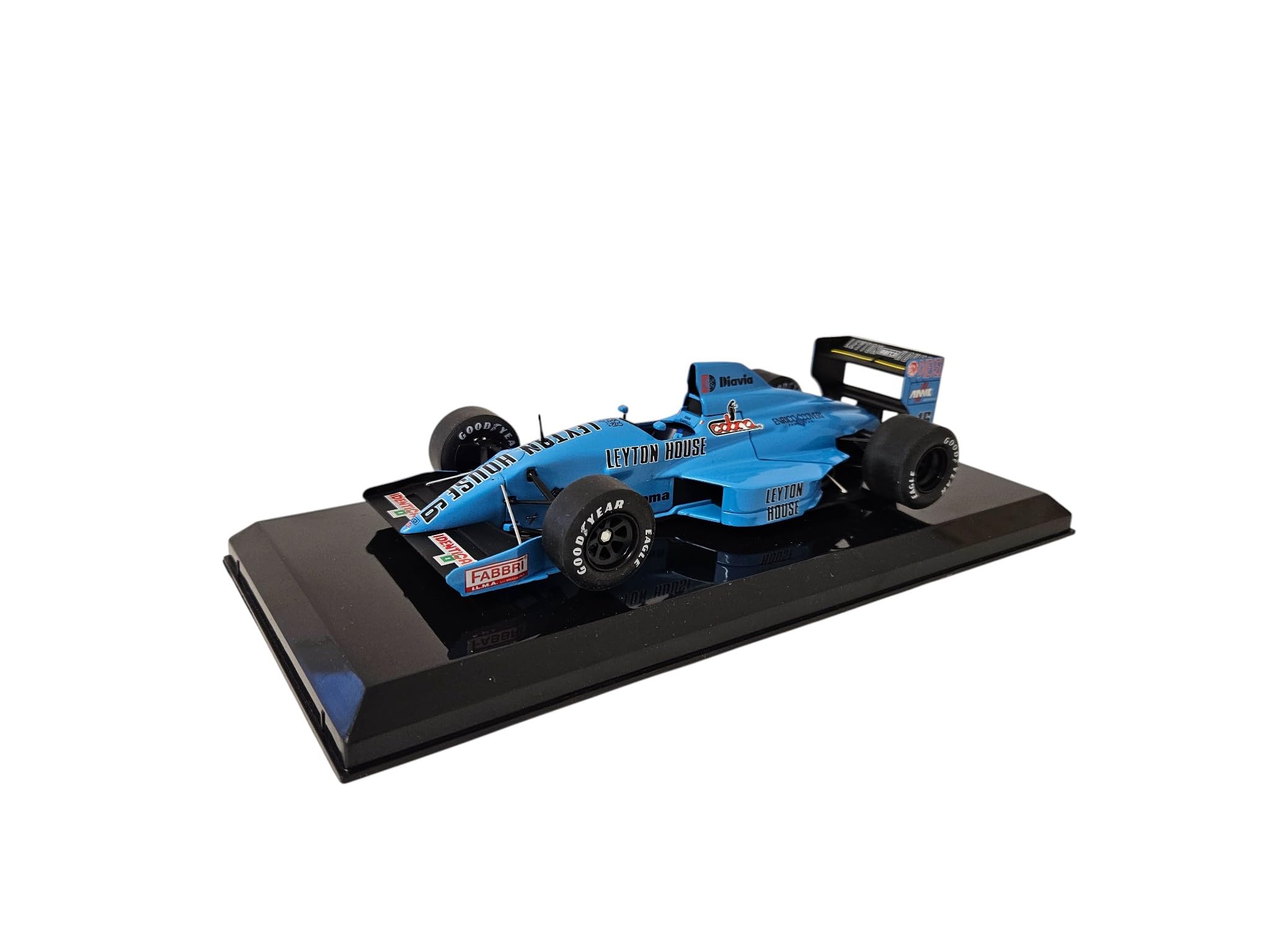 OPO 10 - Auto di Formula 1 in Scala 1/24 Compatibile con March Leyton House 881 Ivan Capelli 1988 GP F1 - OR103
