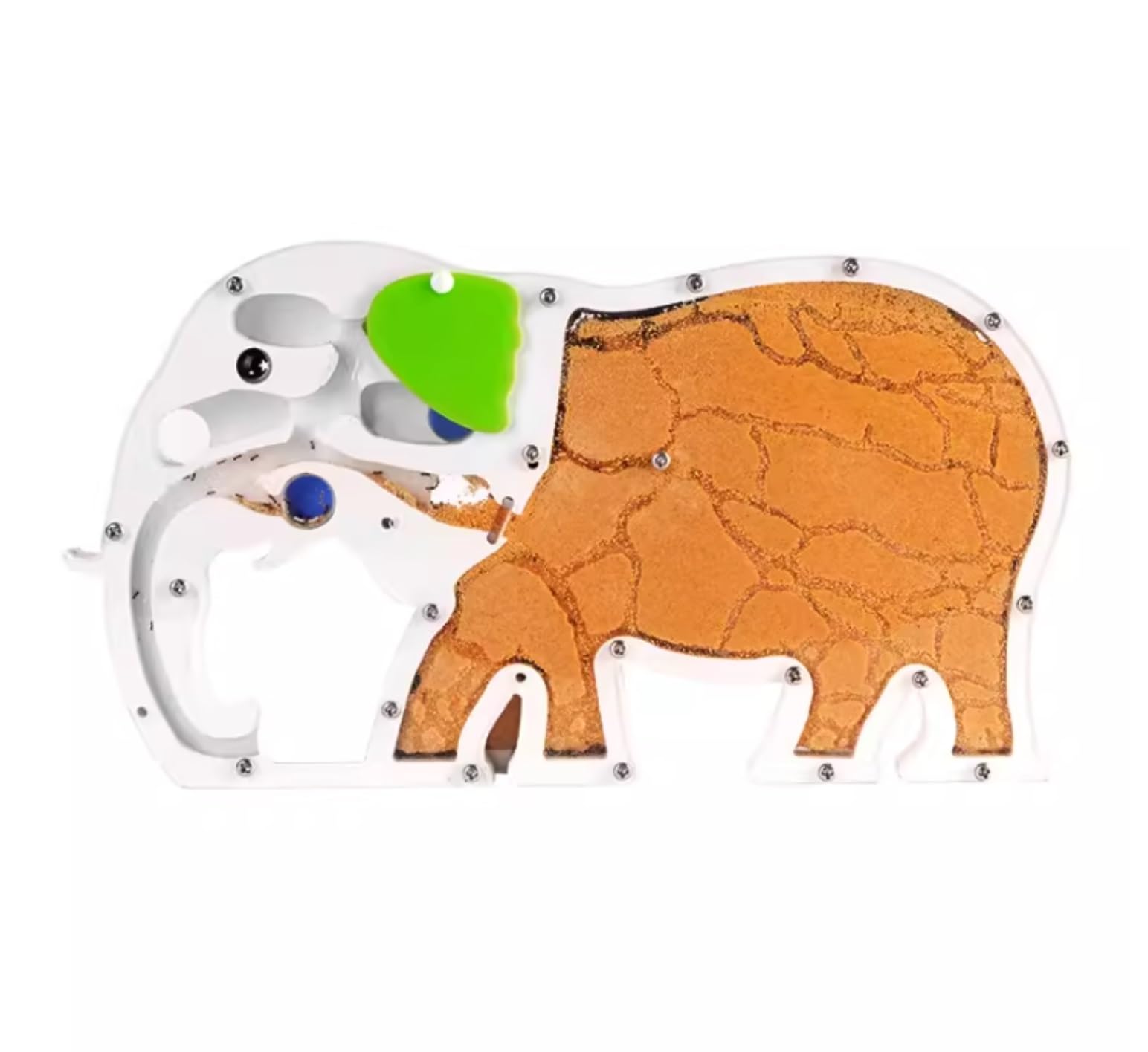 Gniazdo Mrówek,Terrarium Farma Mrówek Zamek Gniazdo Mrówek Farma Mrówek Zestaw Do Obserwacji Kolonii Mrówek Zestaw Do Nauki Siedlisk Mrówek Mrowisko(Bruin)