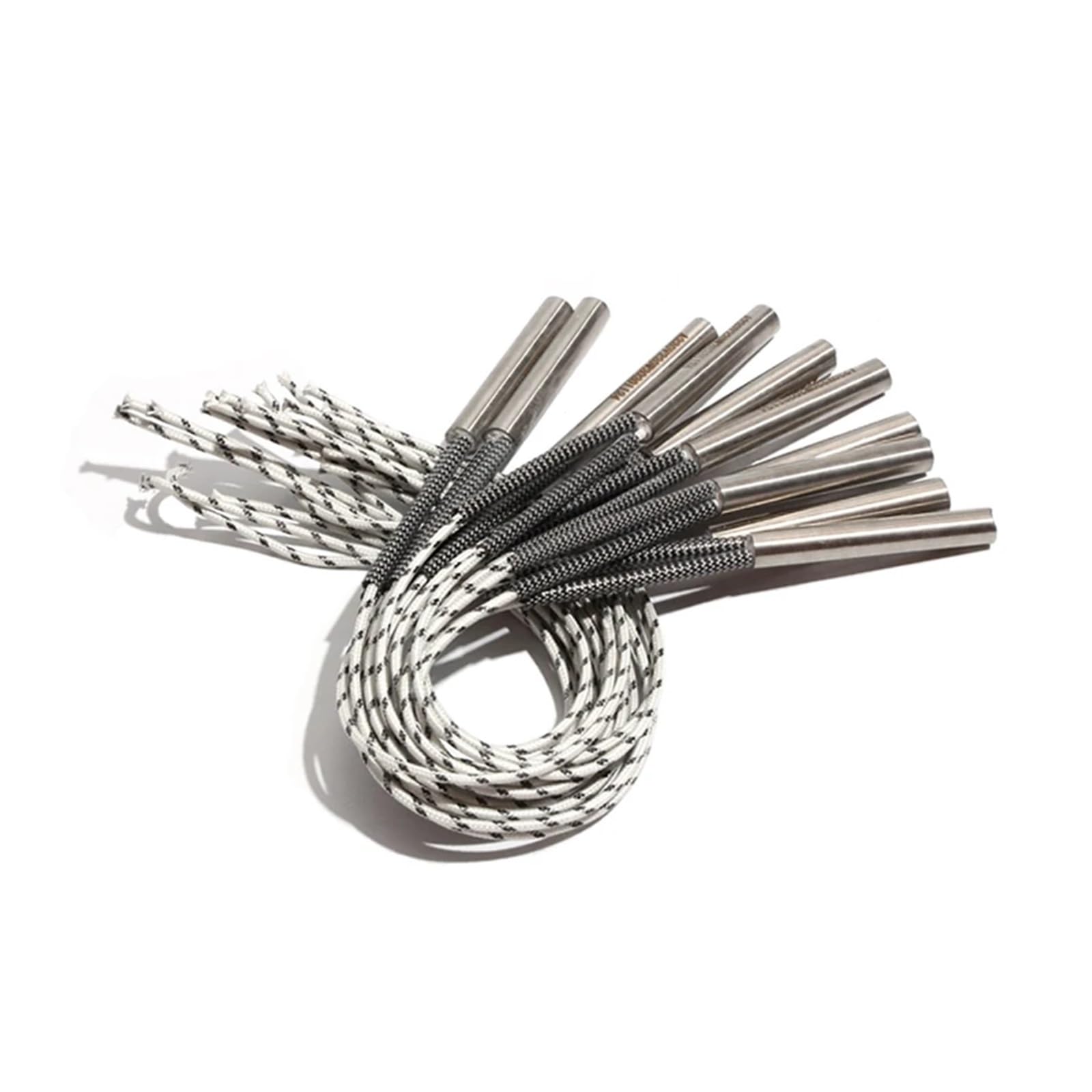 Ceramiczny pręt grzewczy Zestaw 5 grzejników kasetowych 12 mm x (38–48) mm Stal nierdzewna 316 110–380 V, 180–230 W(380v,220W 12x45mm(DxL))