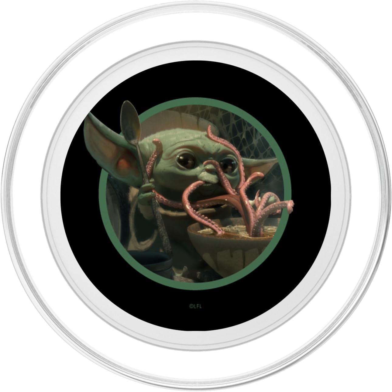 Star Wars The Mandalorian Grogu Squid Chowder Snack Bowl PopSockets PopGrip for MagSafe
