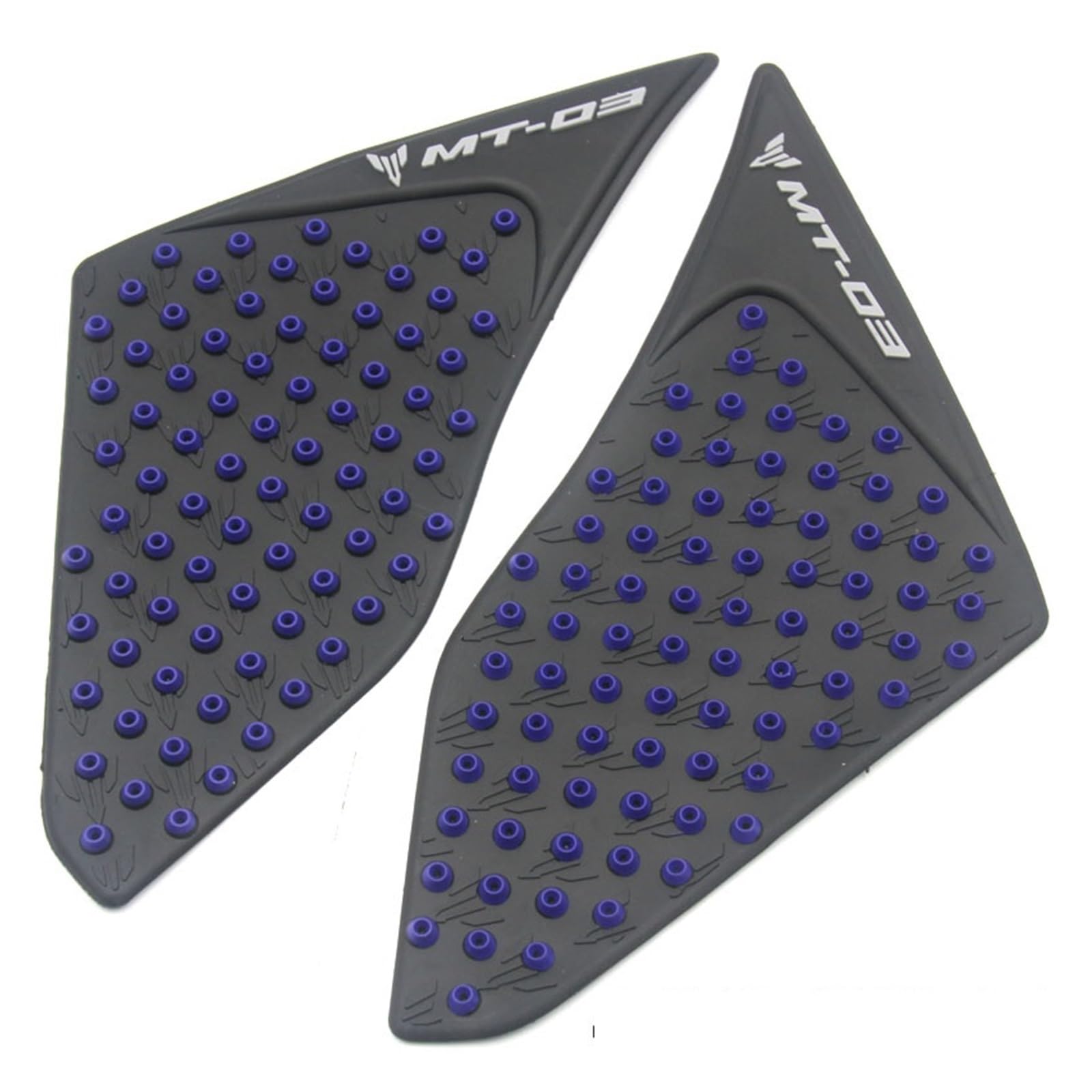 Pad réservoir MT-03 2015-2016 protection haut de gamme en élastomère noir