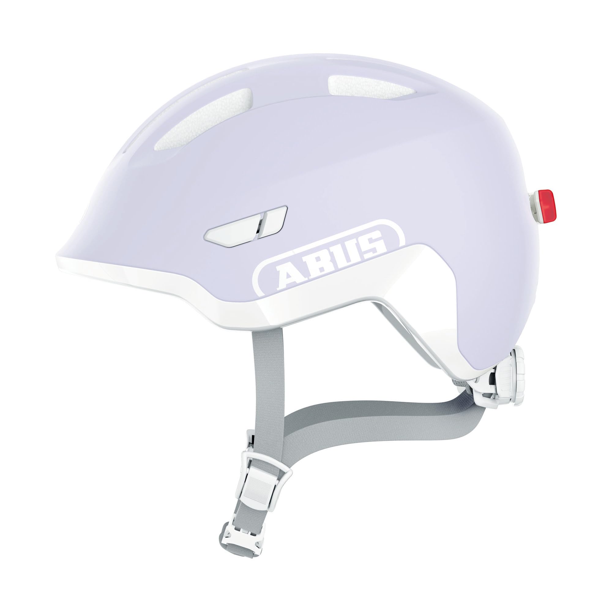 ABUS Kask dziecięcy Smiley 3.0 ACE LED, pure lavender, rozmiar S