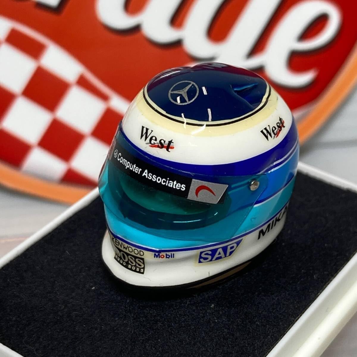 Amazon.co.jp: 1/12 ヘルメット レプリカ ミカ・ハッキネン 2001 JF