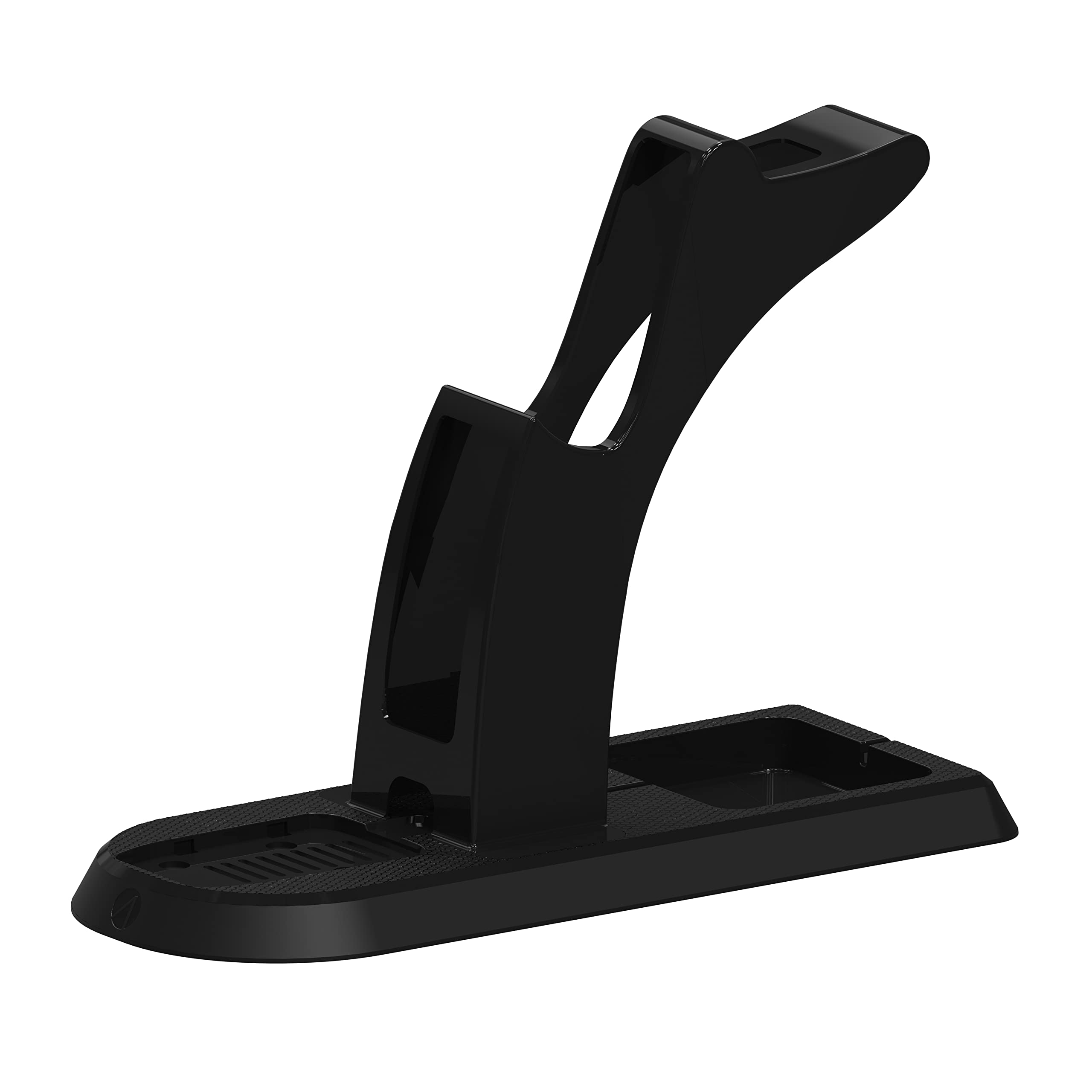 STEALTH Estación de juego definitiva PS5 con auriculares a juego y soporte para mandos a juego y cable de carga USB-C trenzado de 2 m