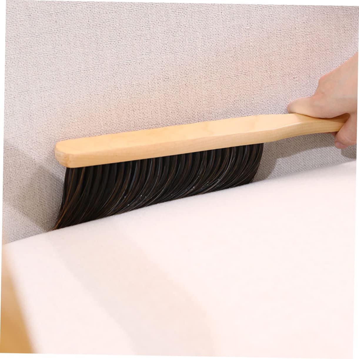 FRCOLOR 3stücke Reinigungsbürste Mit Holzgriff Multifunktionale Staubbesen Für Möbel Couch Bett Und Auto Handfeger Für Effektives Kehren Und Staubentfernung