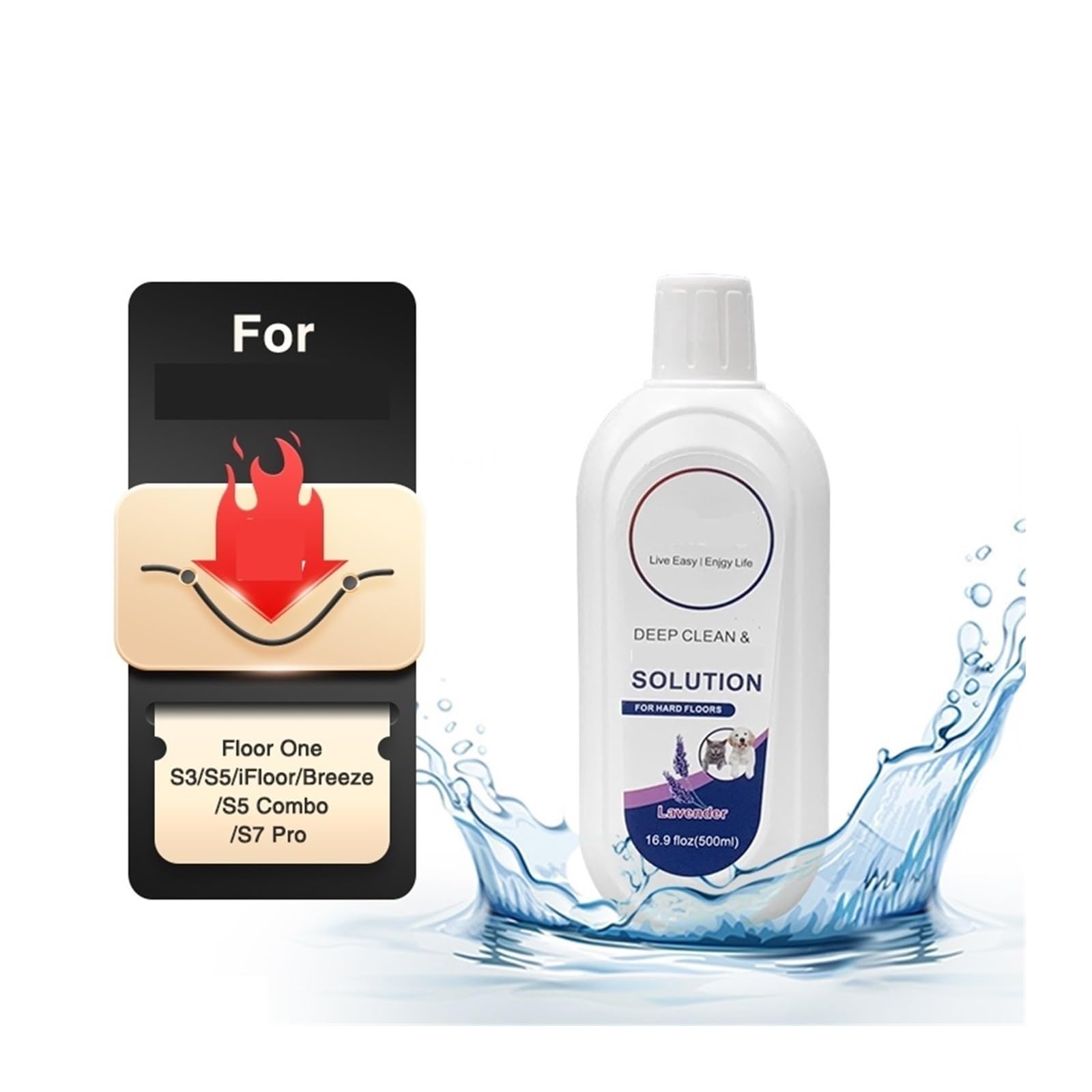 Spic and Span Liquid Floor Cleaner, 1 gal Bottle