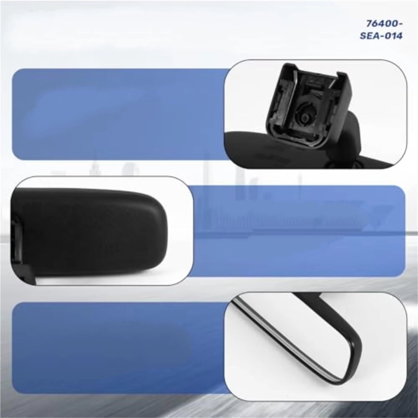 Retrovisor Interior Espejo Retrovisor Coche Interio Para CR-V 2006-2016