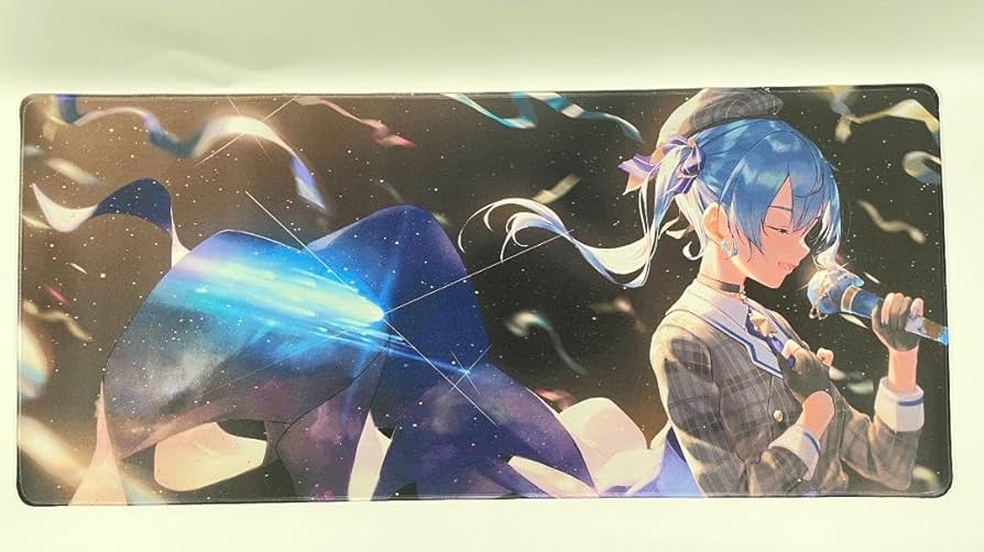 hyte 星街すいせい マウスパッド HYTE Hoshimachi Suisei Keycap + Mouse Pad | 株式会社リンクス