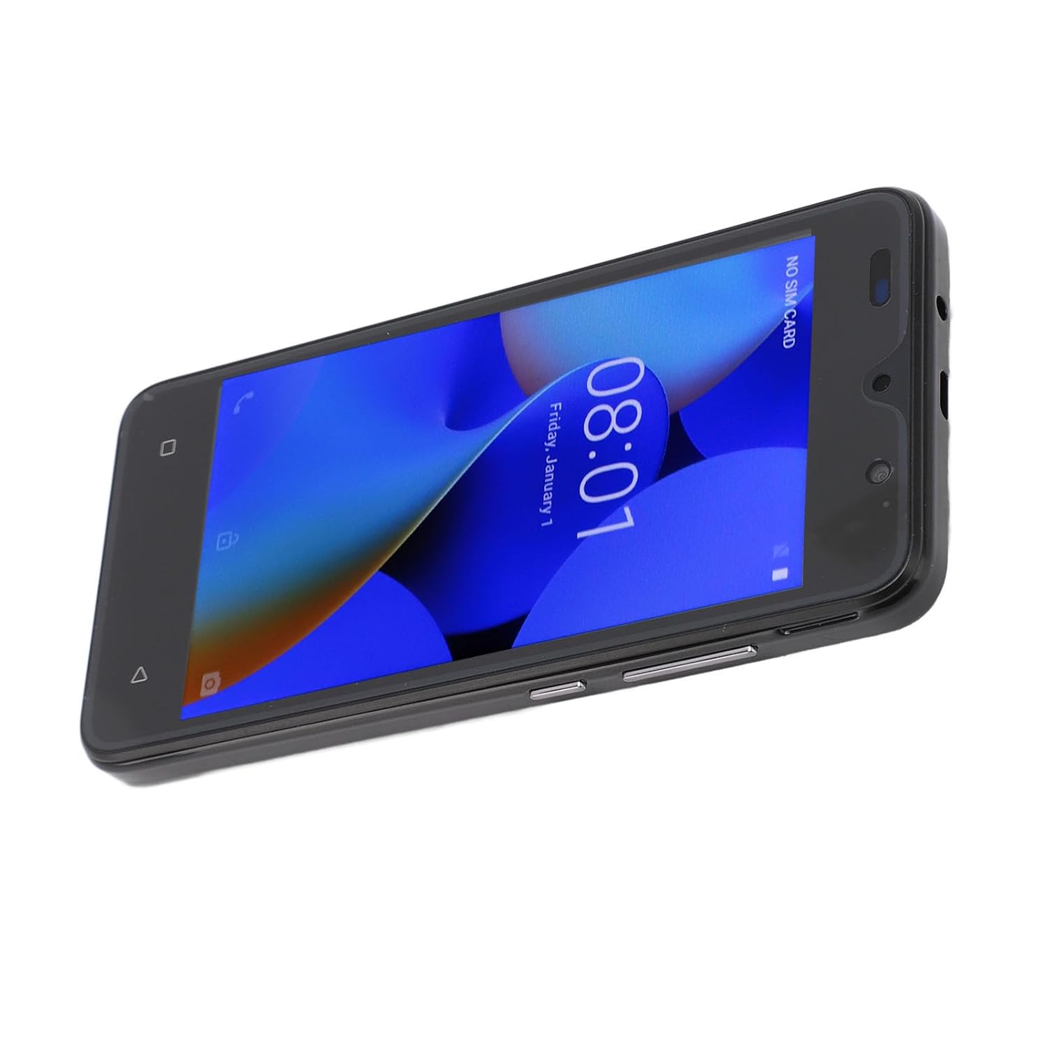 fosa Smartphone Ultra Thin Face Recognition 4GB+32GB Dual Camera 5.0in Cell Phone for Android 12 System, Glass Material with Screen Protector and Protective Case (#11)