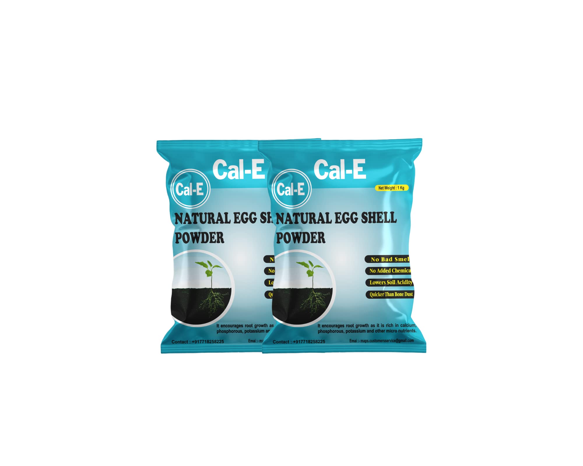 Cal-E Egg Shell Powder Natural Soil Manure For Plant Quicker Than Bone Dust (1Kg) (Pack of 2) (B0BJVT1D8Y) Amazon Price History, Amazon Price Tracker