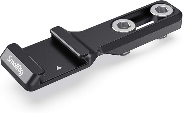 (New Version) SMALLRIG Cold Shoe Extension Outrigger Cold Shoe Mount Adapter for Microphone, EVF and More Camera Accessories - 2879