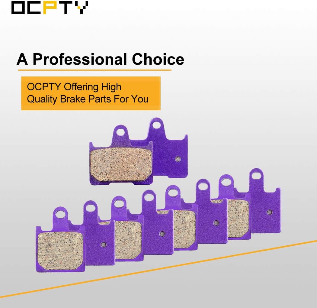 OCPTY Carbon Fiber Brake Pads for 2008-2011 for Ninja ZX14 ZX1400C