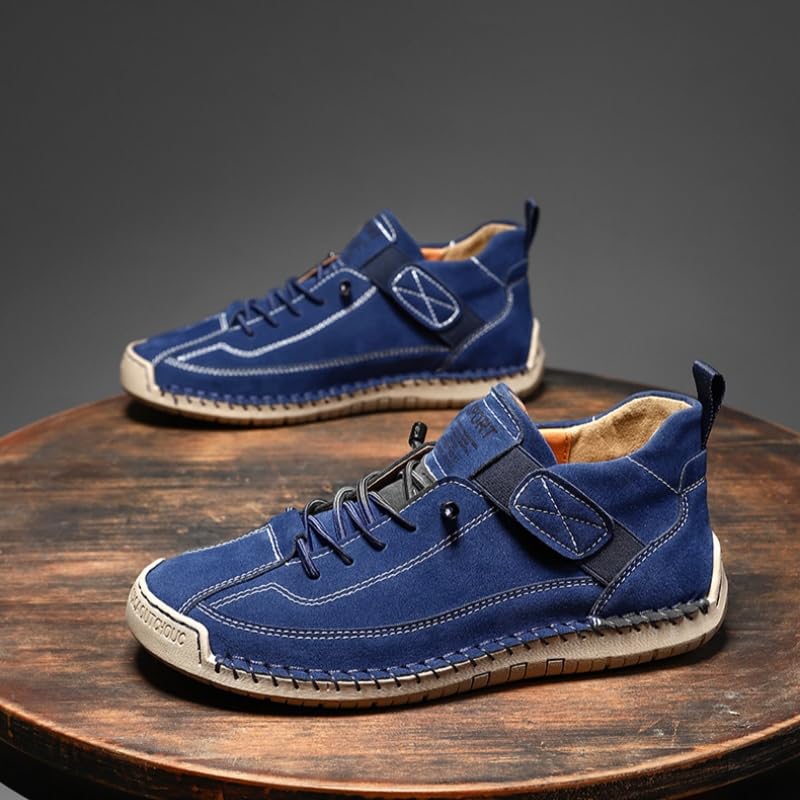 Men's Fashionable Casual Shoes - Durable Slip-Resistant Soft Sole Autumn-Winter Flat Sports Shoes with Comfort Fit3