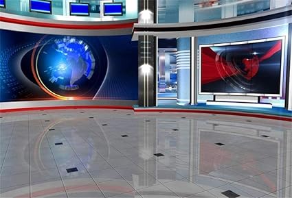 Amazon 新しい 10x7フィートのテレビスタジオの背景放送モニター