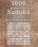 1000 gemischte Sudoku Rätsel für Schlaumeier: Logikrätsel mit Lösungen | Perfekt als Geschenk | 9x9er (German Edition)