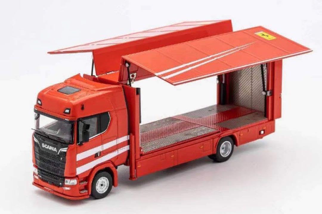 Amazon.co.jp: GCD 1 64 スカニア S730 ダブル デッキ トウ トラック