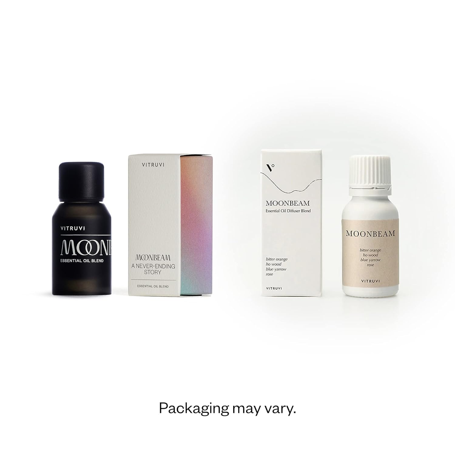 Vitruvi Moonbeam Floral Essential Oil Blend with Rose, Wild Orange and Jasmine Oil (0.5 Fl oz) - Image 2