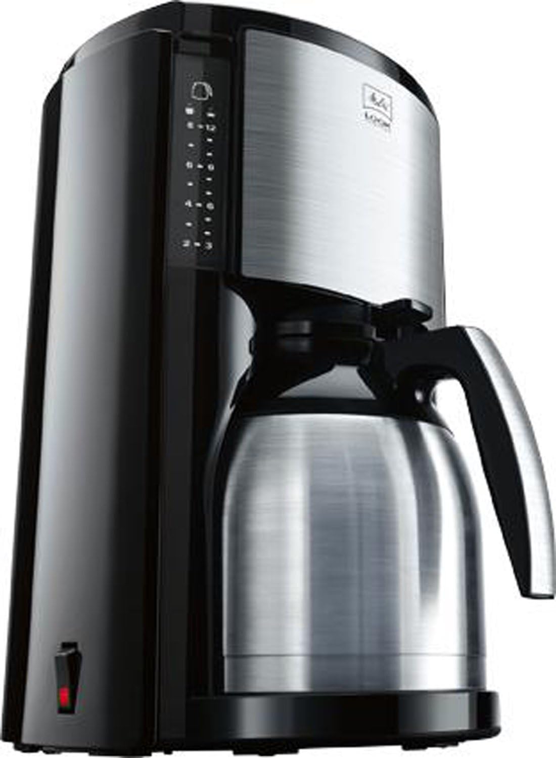 Melitta Look Therm Selection Filter Coffee Maker Black and Silver