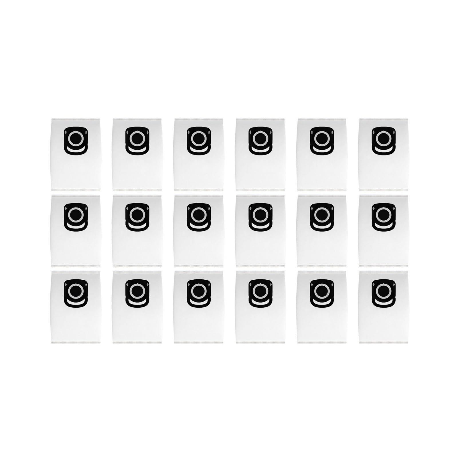EEZII Dust Bags, Compatible For Rowenta, RO64xx RO63xx RO68xx RO39xx Vacuum Cleaner Bags(18 Pcs Bags)