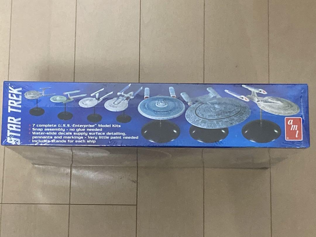Amazon.co.jp: 1／2500 スタートレック エンタープライズ7隻セット 