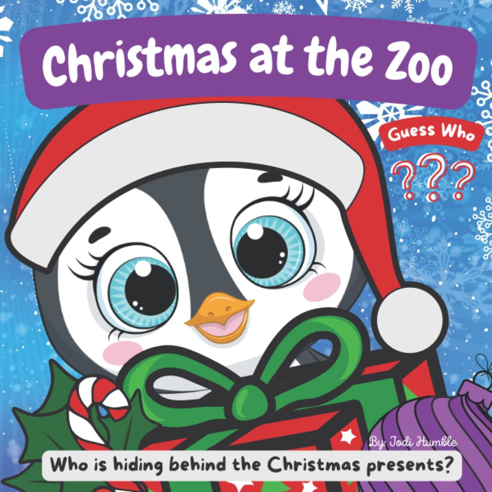 Christmas at the Zoo: Guess Who: Who is hiding behind the Christmas presents?