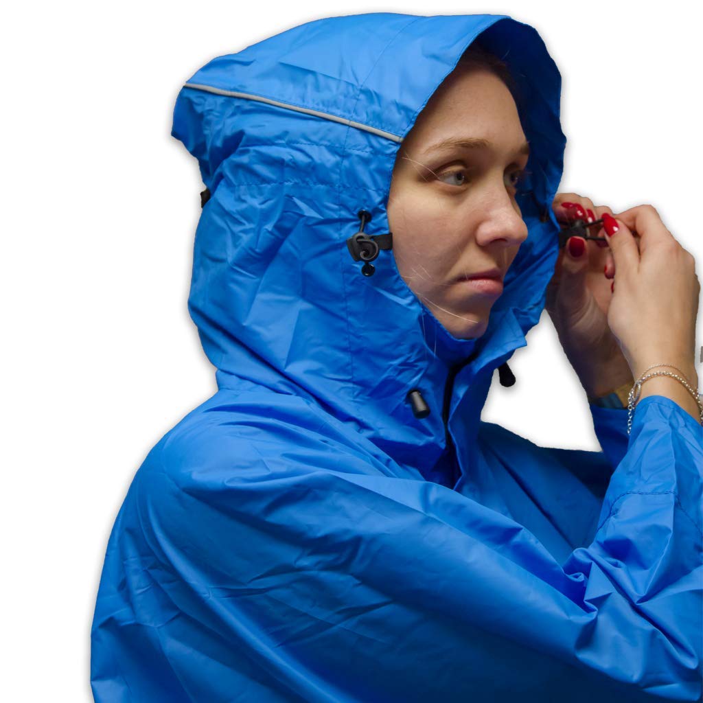 LOWLAND OUTDOOR Regenponcho - Wasserdicht (7000mm Wassersäule)