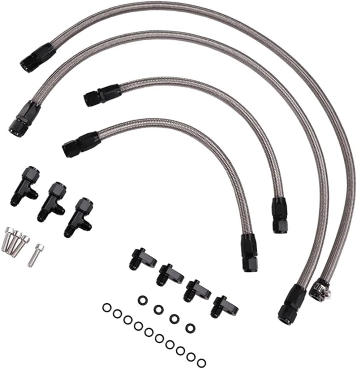 Coolant Crossover Hose Coolant Crossover Kit Steam Vent Hose Compatible with LSX LS1 LS2 LS6 LM7