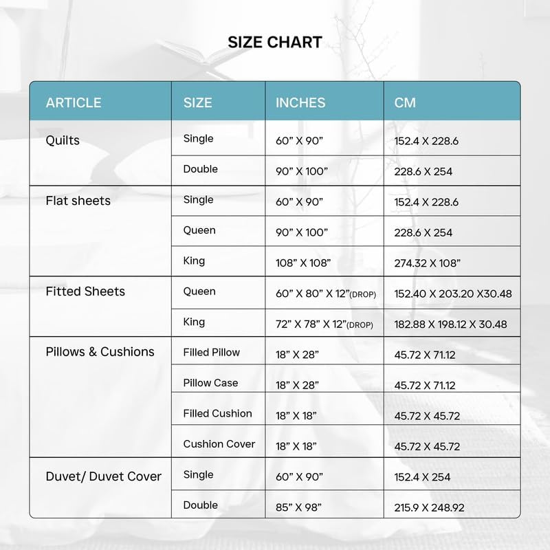 Image of Blue Dahlia 1000TC, 100% Cotton, King Size /Double Elastic Fitted Bedsheet (72 inchx78 inch) + 4 Pillow Covers, Fits Upto 10 inch Mattress, Silky Smooth Feel, Luxury Bedding Set, Beige Colour